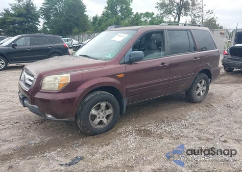 2008 Honda Pilot Se из США, поврежденный, VIN 5FNYF18318B046536